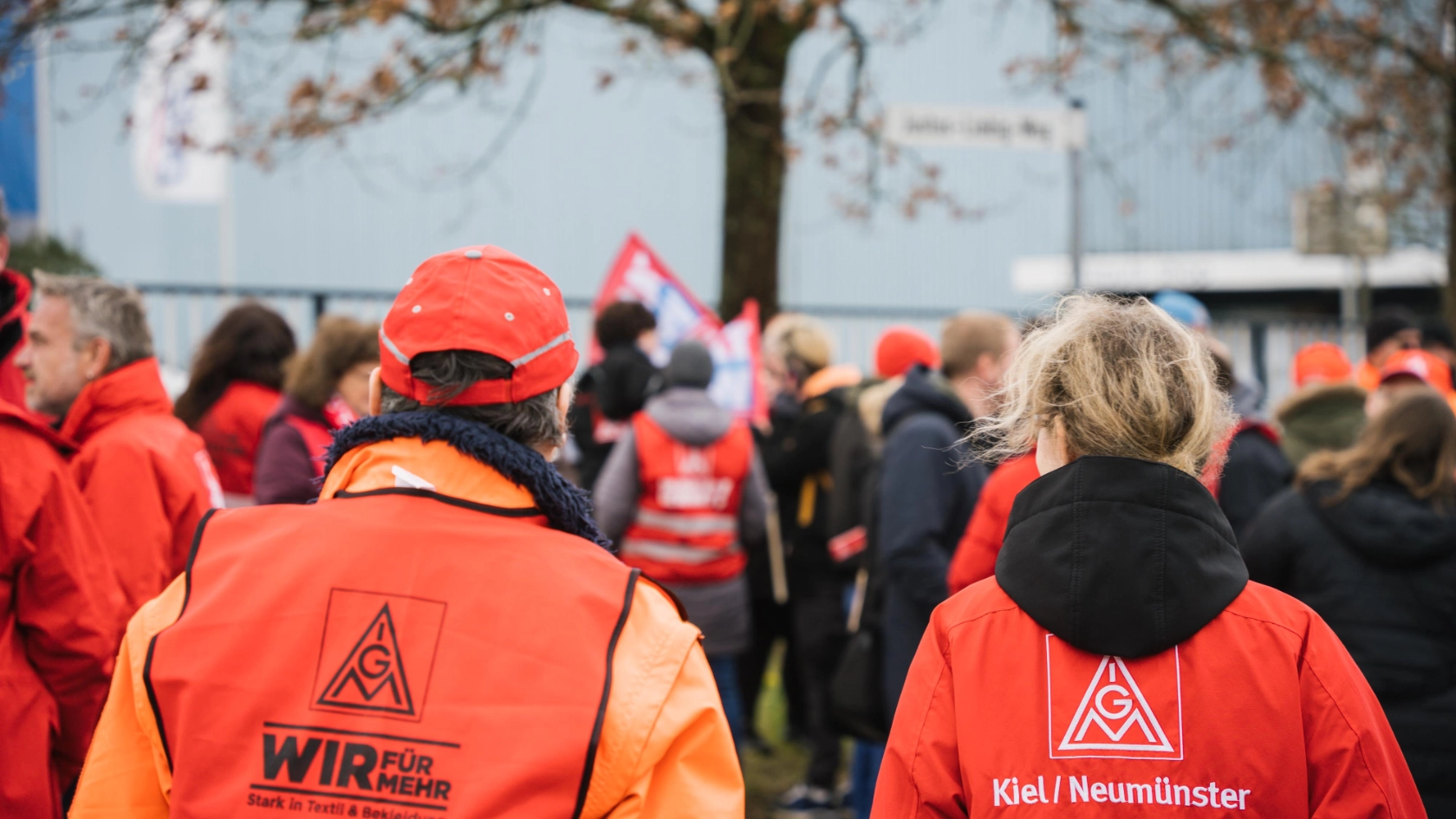 Warstreik bei der Firma Pelz