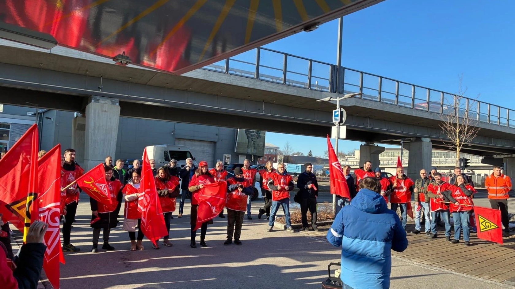 HVI Warnstreik Steelcase