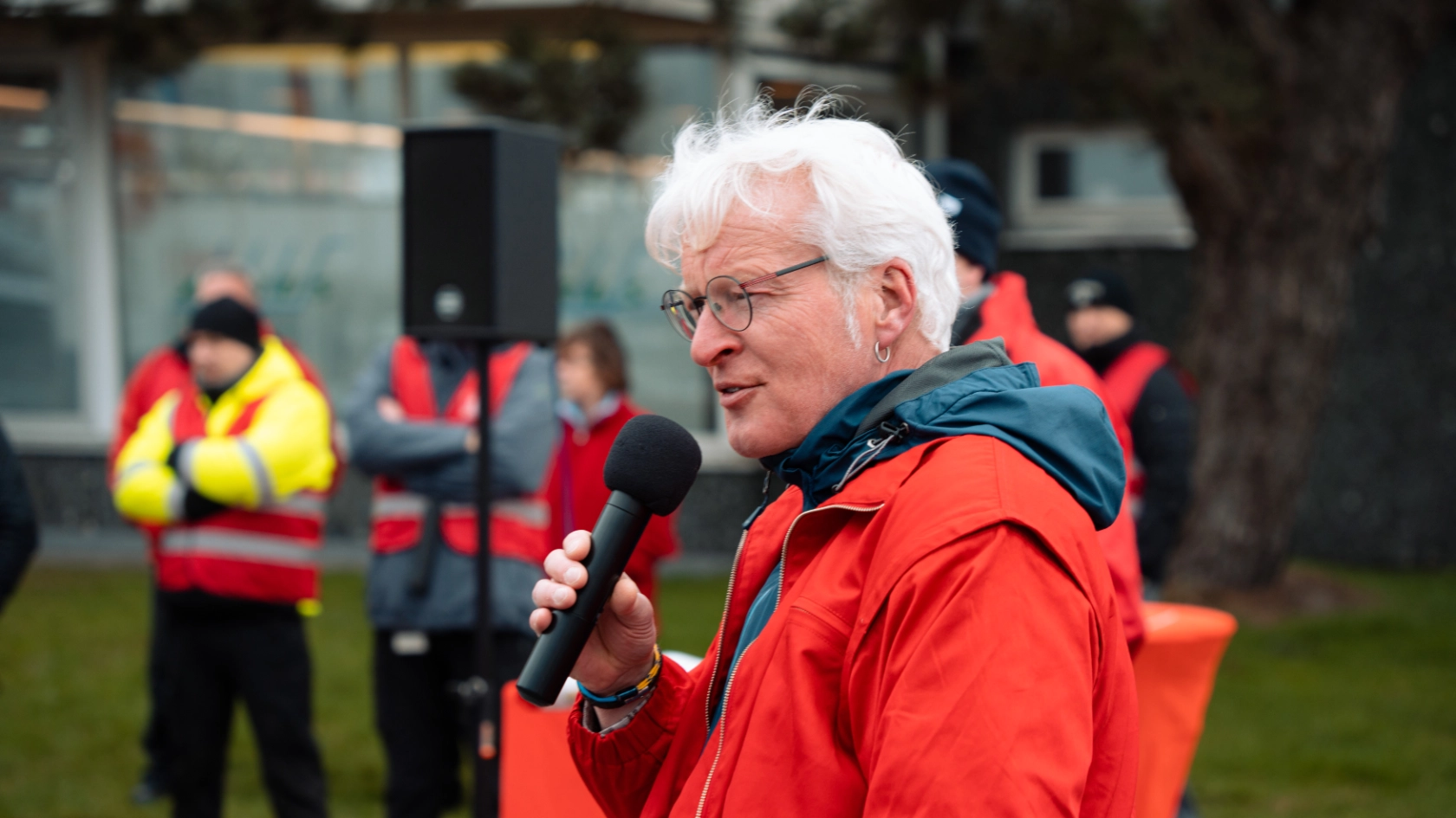 Warnstreik bei Autoliv in Elmshorn