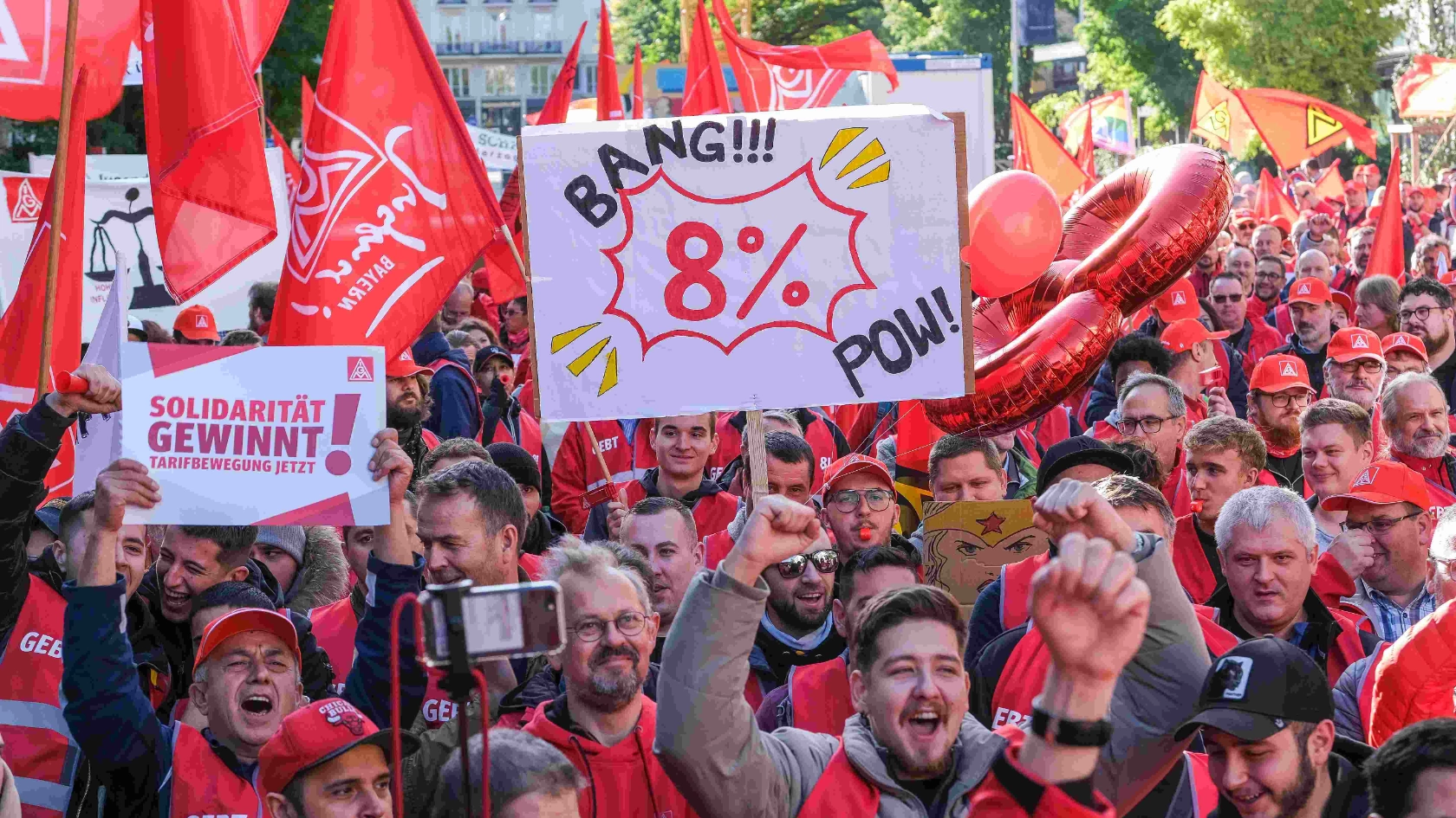 2. Tarifverhandlungsrunde M+E in München