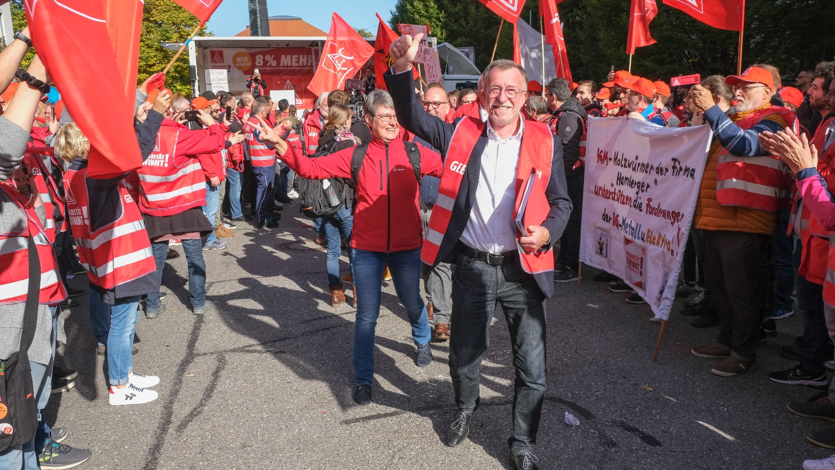 Demo Kundgebung Tarifrunde München