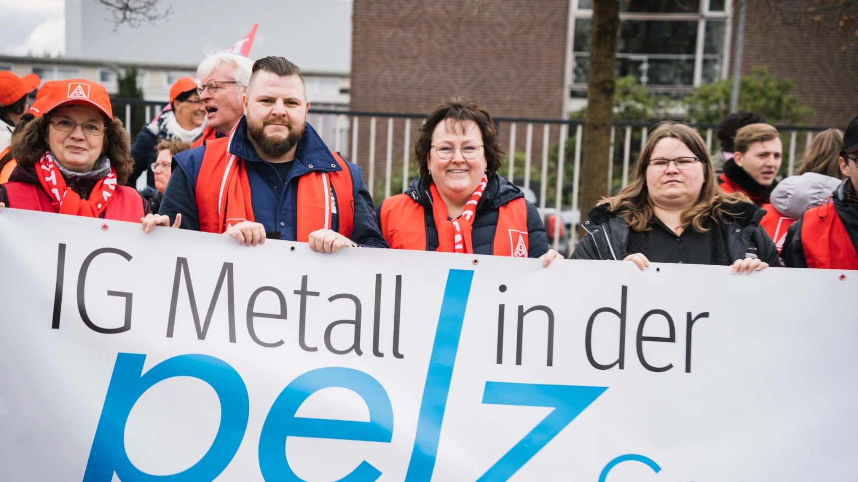 Warstreik bei der Firma Pelz