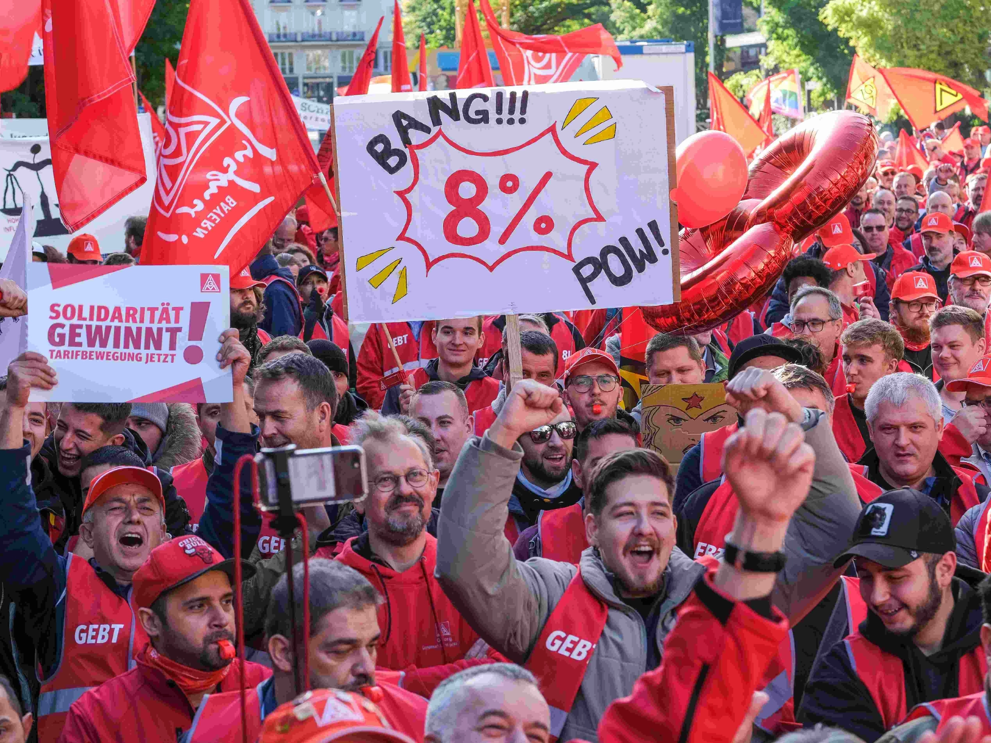 2. Tarifverhandlungsrunde M+E in München