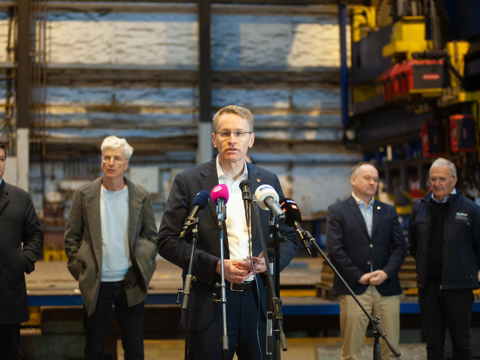 Uebernahme FSG Roenner Gruppe Pressekonferenz