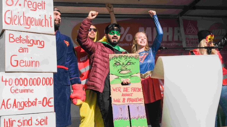 2. Tarifverhandlungsrunde M+E in München