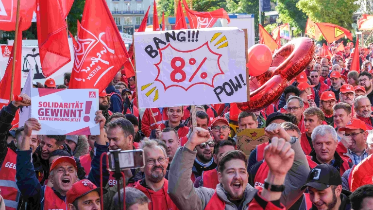 2. Tarifverhandlungsrunde M+E in München