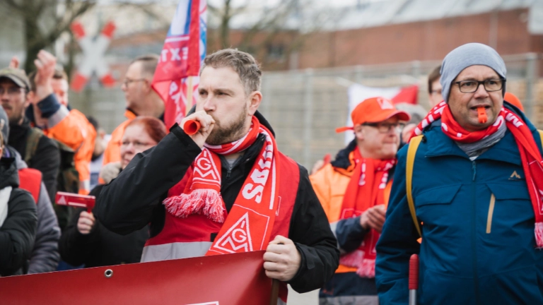 Warstreik bei der Firma Pelz
